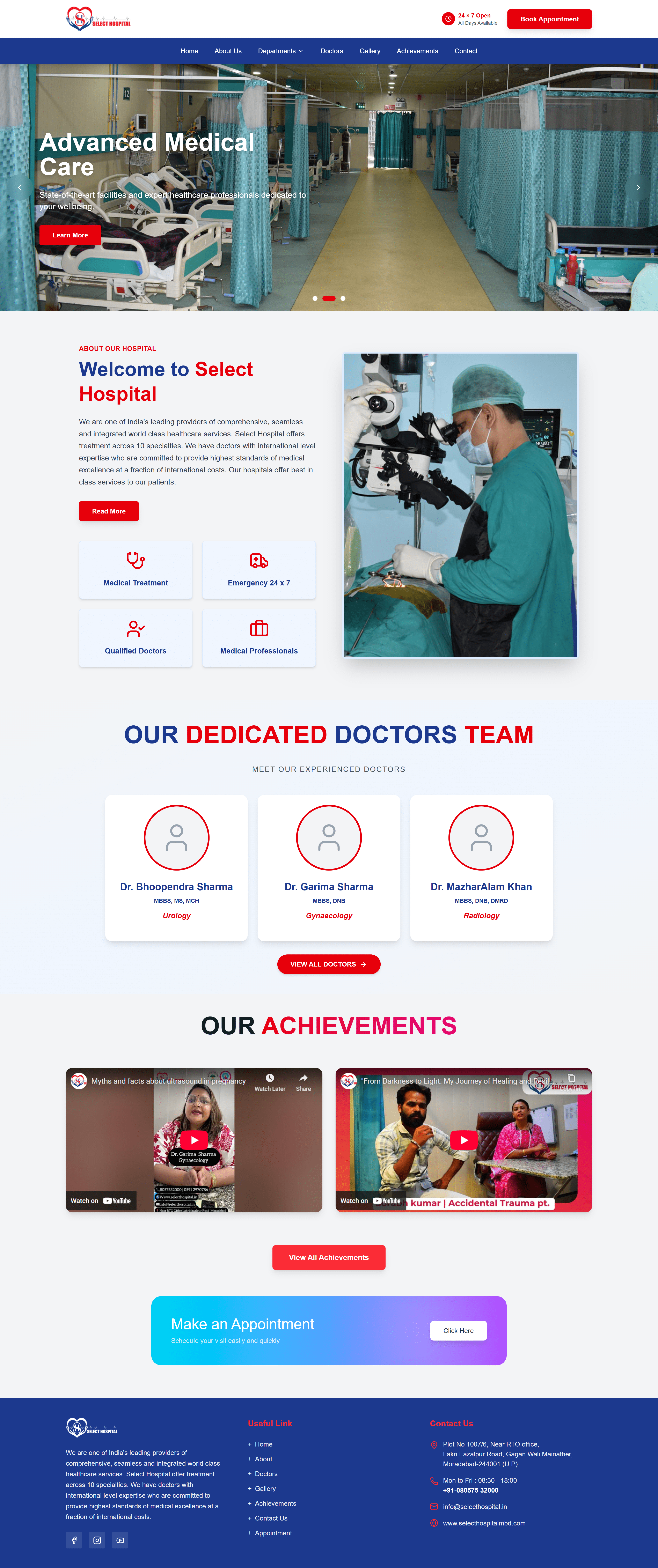 Select Hospital - Advanced Healthcare Solutions