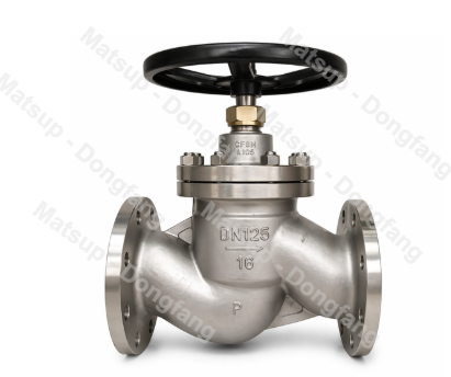 Фланцтай зэвэрдэггүй ган бөмбөрцөг хаалт 100FJ-1.6PA2