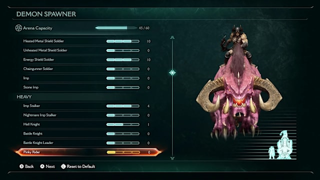 Image of the Encounter Manager in the Ripatorium in DOOM: The Dark Ages