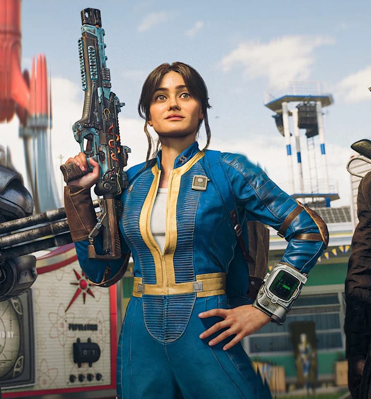 Call of Duty Black Ops 7 screenshot featuring the "Lucy," "Maximus" and "The Ghoul" Operator Skins