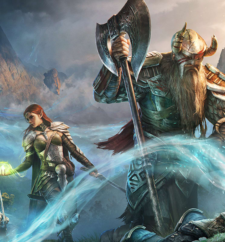 Heroes stand over a fallen figure