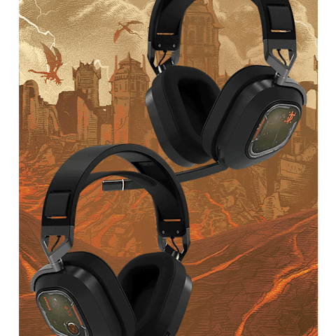DOOM: The Dark Ages Corsair HS80 RGB Wireless Headset!