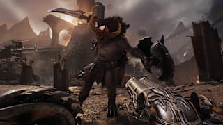 An enemy preparing to attack.