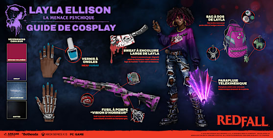 Redfall CosplayGuide-Layla 2376x1200 09-FR