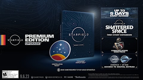 Starfield's Pre-Order Bonuses, Constellation Edition & Early