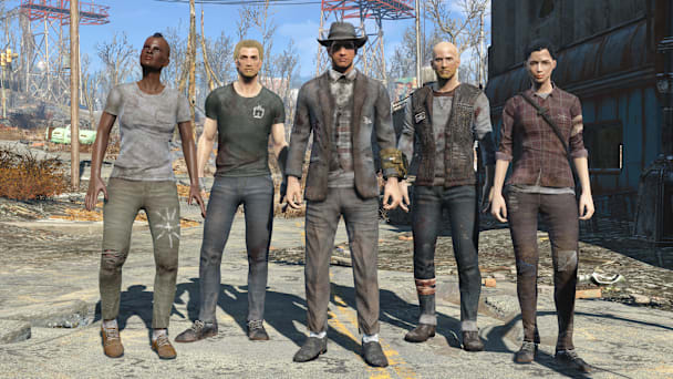 녹슨 임시 갑옷을 입은 머리 둘 달린 브라민이 욕조에서 물을 마십니다.