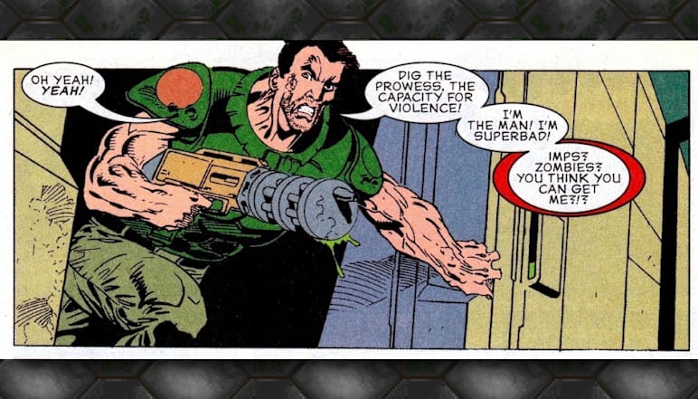 DE DOOM Comic SuperBad