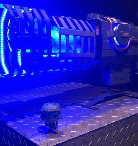 DE Plasma Gun tall in-body