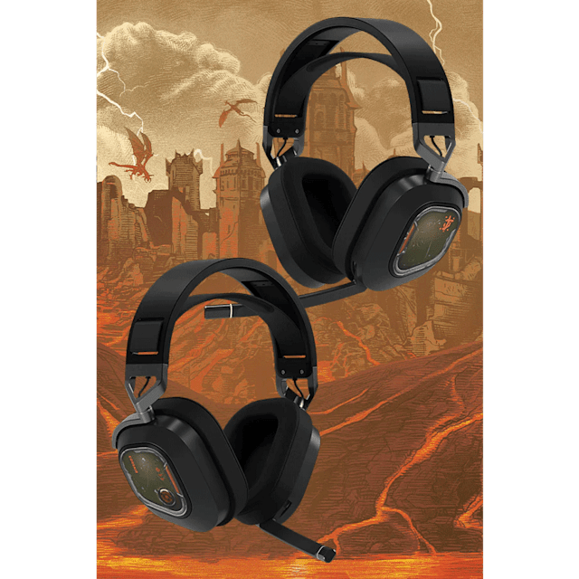 DOOM: The Dark Ages Corsair HS80 RGB Wireless Headset!