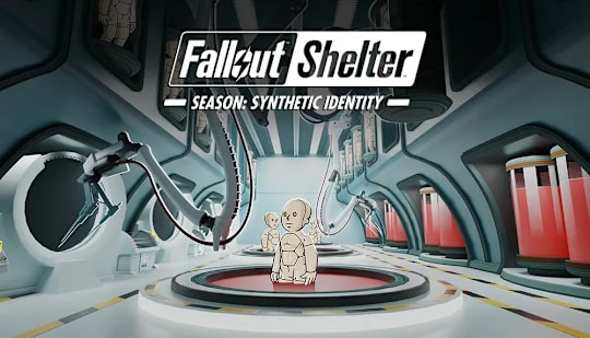 Synths being created in Fallout Shelter Season 5: Synthetic Identity