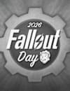 A stylized black-and-white logo for Fallout Day 2026