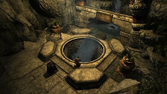 SkyrimSE Waterfall 730x411