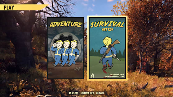 MainMenu GameModeSelect Survival 003