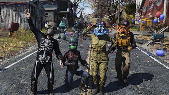 Players adorn masks to celebrate Fasnacht