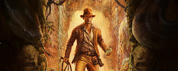 Illustrazione promozionale di Indiana Jones e l’antico Cerchio