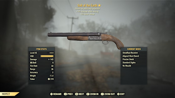 Survival DoubleBarrelShotgun SaltOfTheEarth