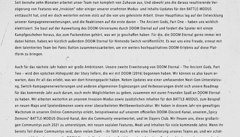 DE id Community Letter 2020 in-body DE