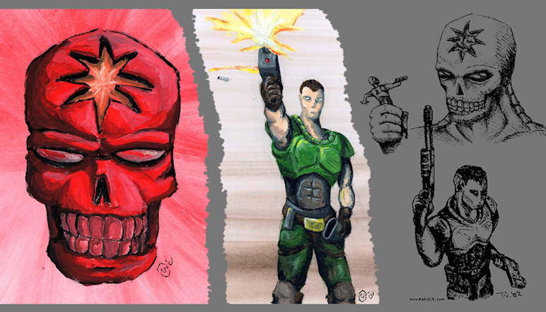 SC Revolution sketches in-body