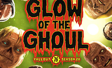A group of ghouls looking down 