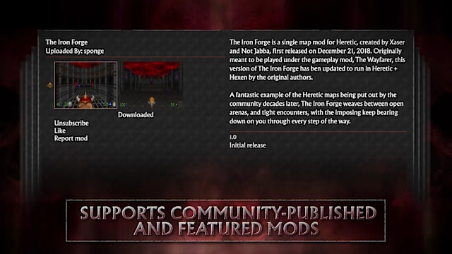Image from Heretic + Hexen's Community Published Mods.
