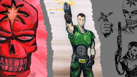 SC Revolution sketches in-body