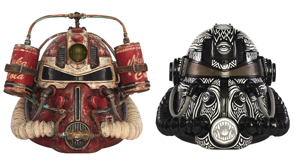 fallout iconic helmets Fallout 76 Presents Helmets for Habitat