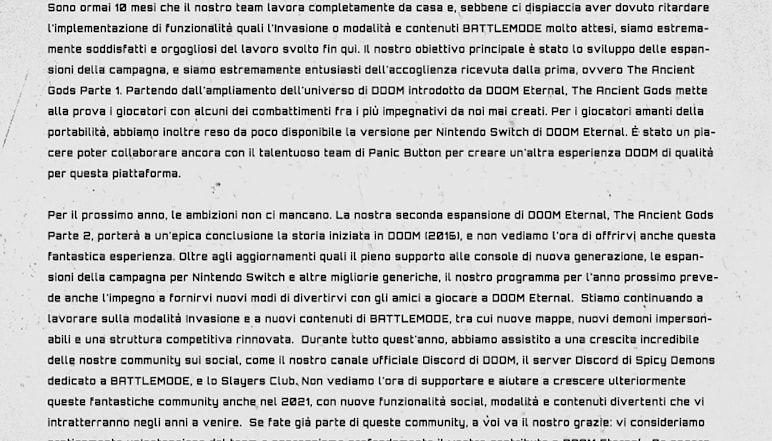 DE id Community Letter 2020 in-body IT