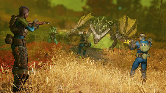 Fallout76 PCA Scorchbeast