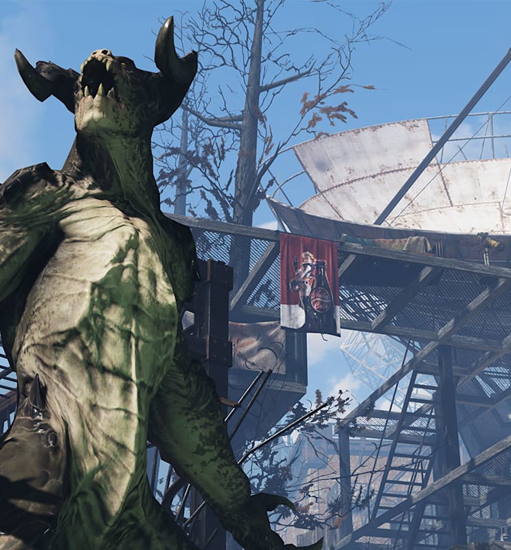An image of a Deathclaw.
