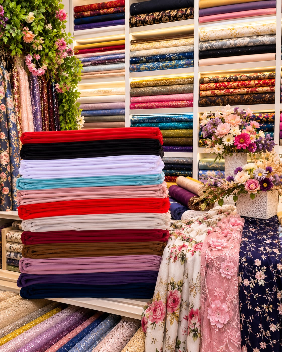 Premium hijab yard fabric 2
