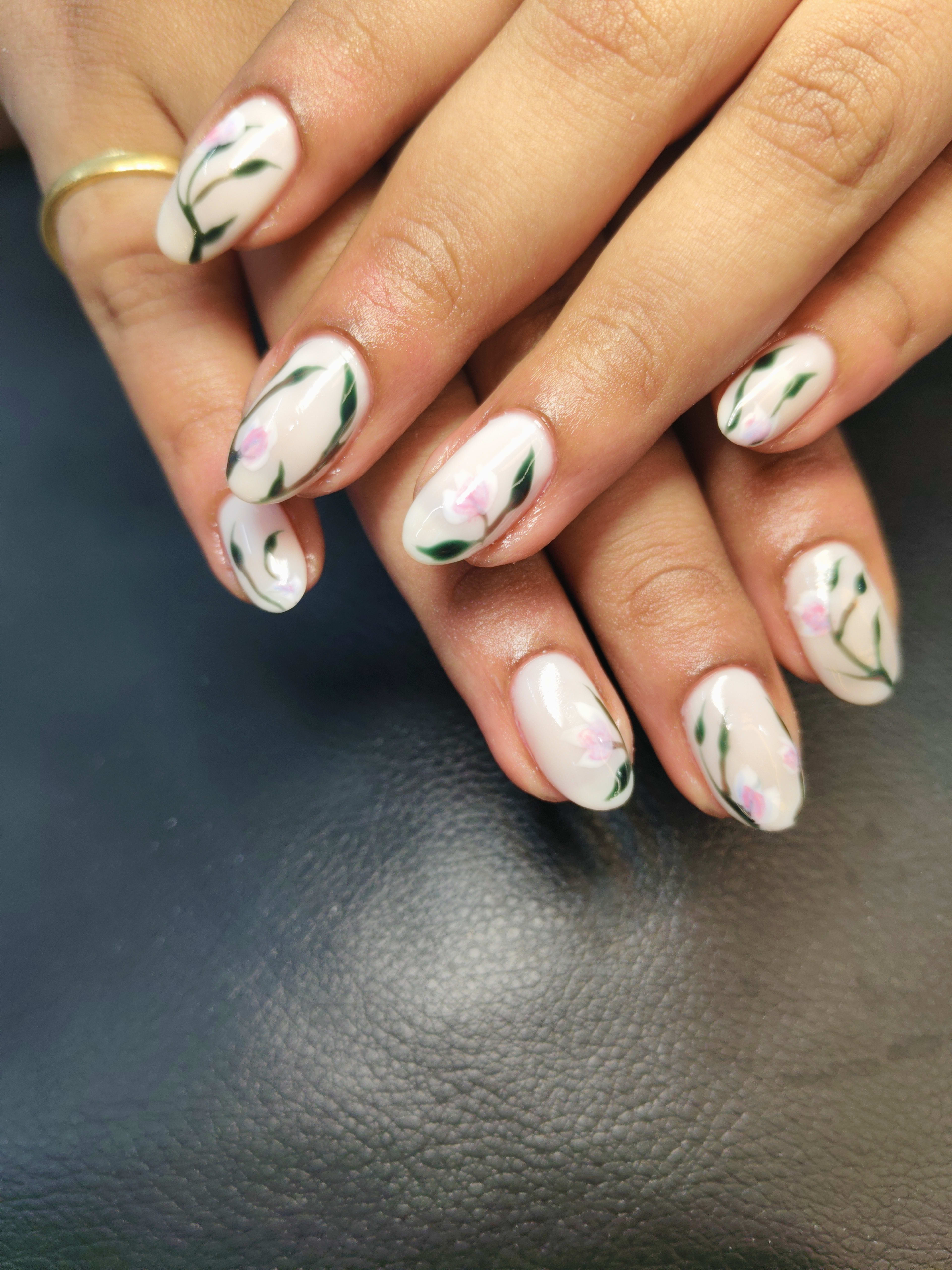 Gel polish on Natural Nails