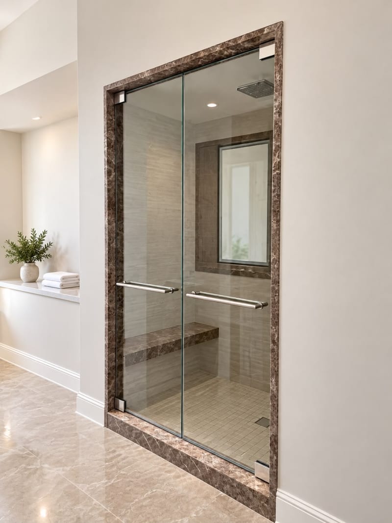 French-Style Shower Doors