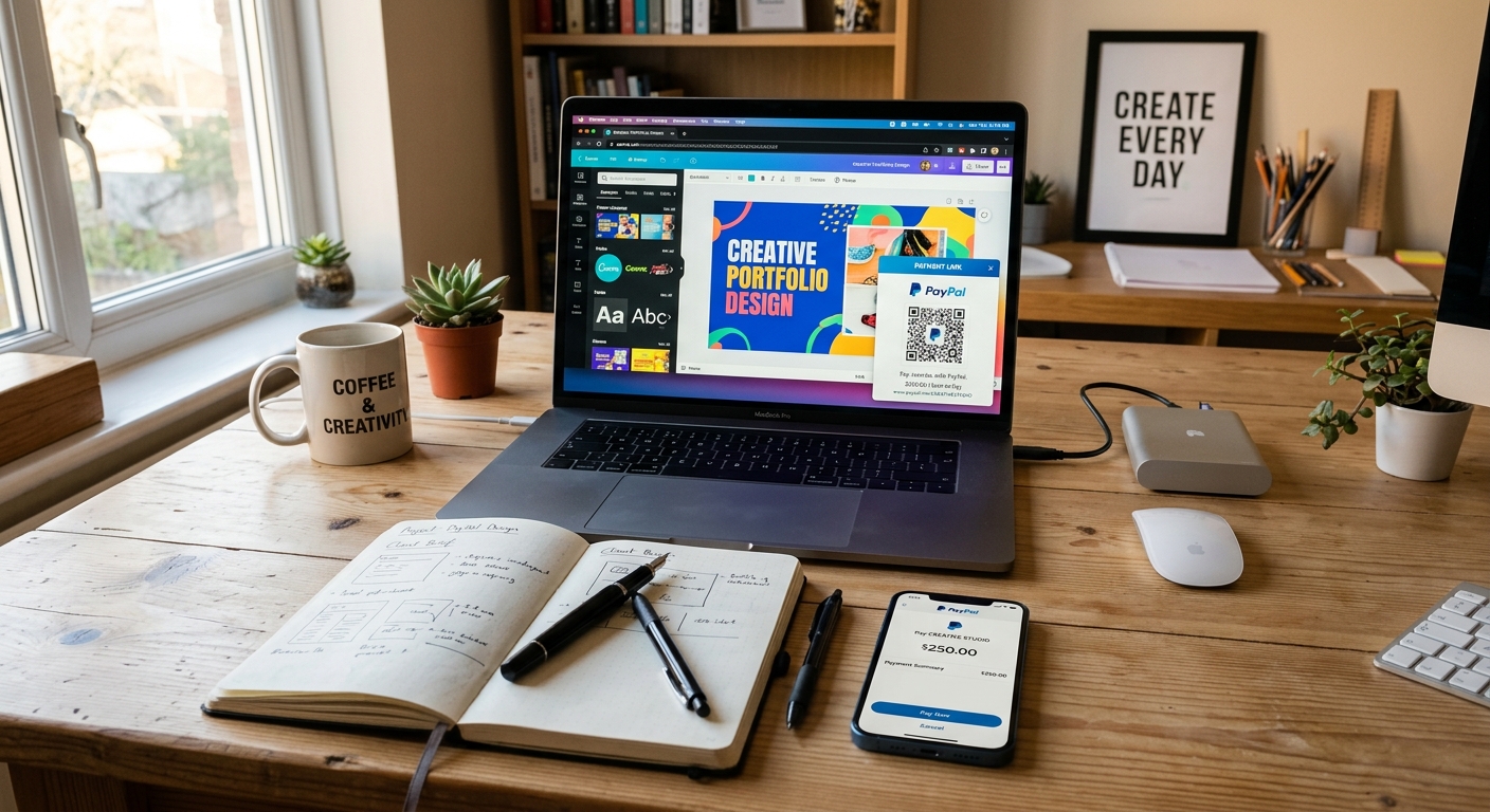 PayPal s'intègre à Canva : Payment Links pour monétiser 265 millions d'utilisateurs