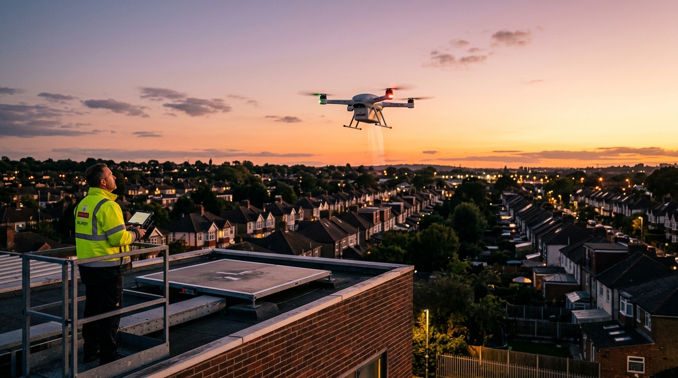 Livraison par drone : 2026, l’année du décollage au Royaume‑Uni ?