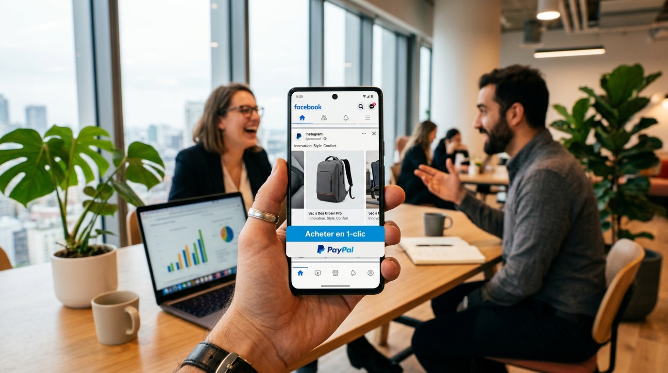 PayPal et Meta lancent le paiement en un clic sur Facebook et Instagram : quelle portée pour le social commerce ?