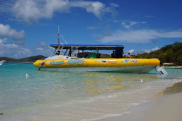 クルーズでホワイトヘブンビーチへ