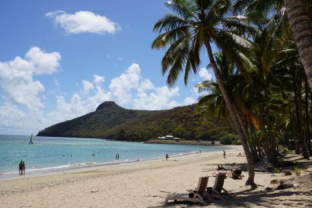 キャッツアイビーチでのんびり