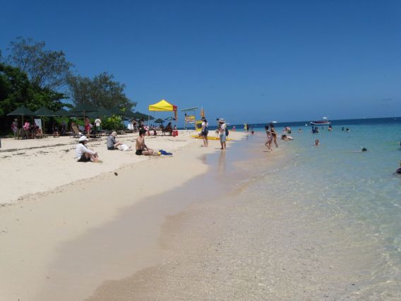 グリーン島到着