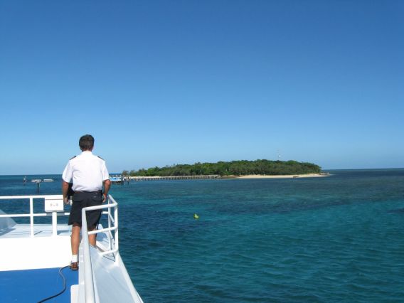 グリーン島到着