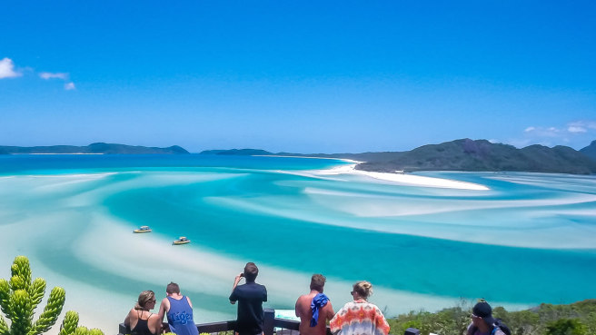 ホワイトヘブンビーチ展望台