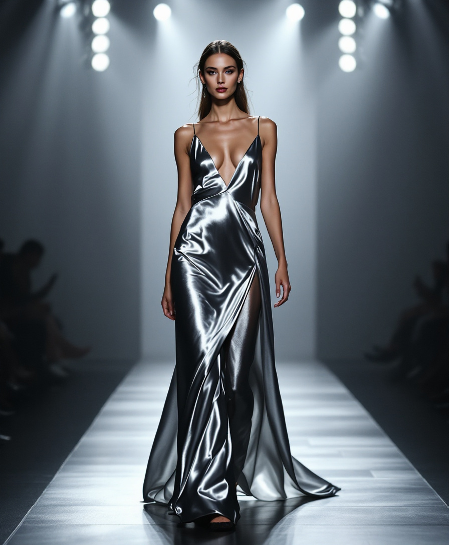 Silk Bias Slip Gown by Westgate Atelier — AIFW Rome 2026