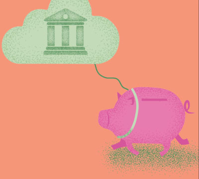 Sparschwein Illustration