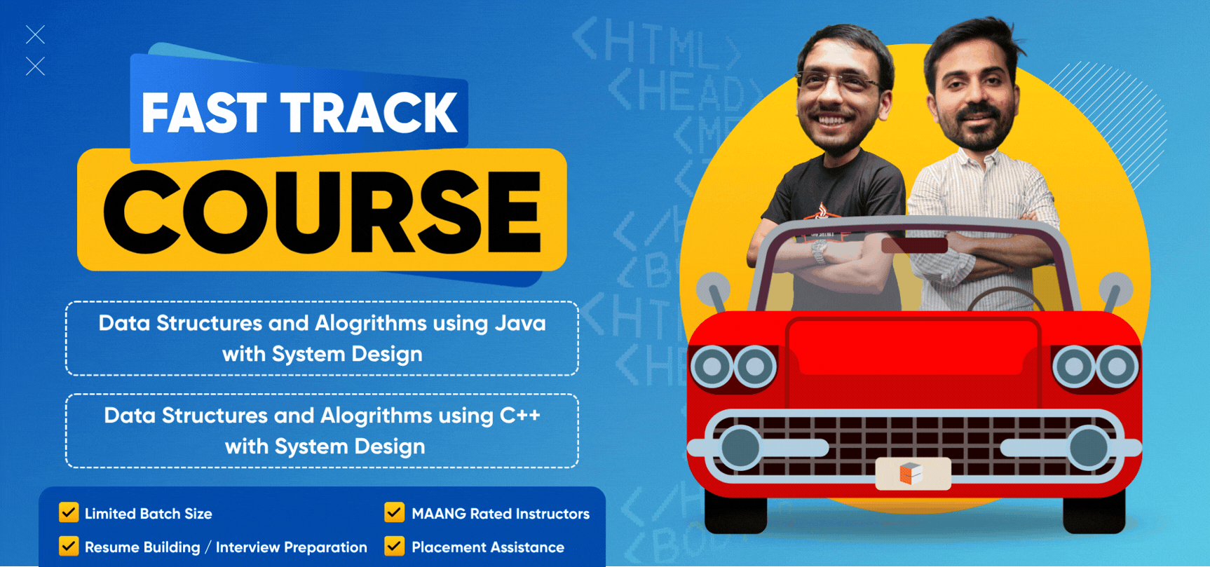 Fast Track Batch Banner