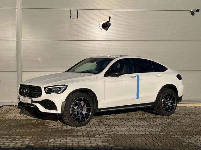 Taking delivery of two  Mercedes-Benz GLC 300 Coupe