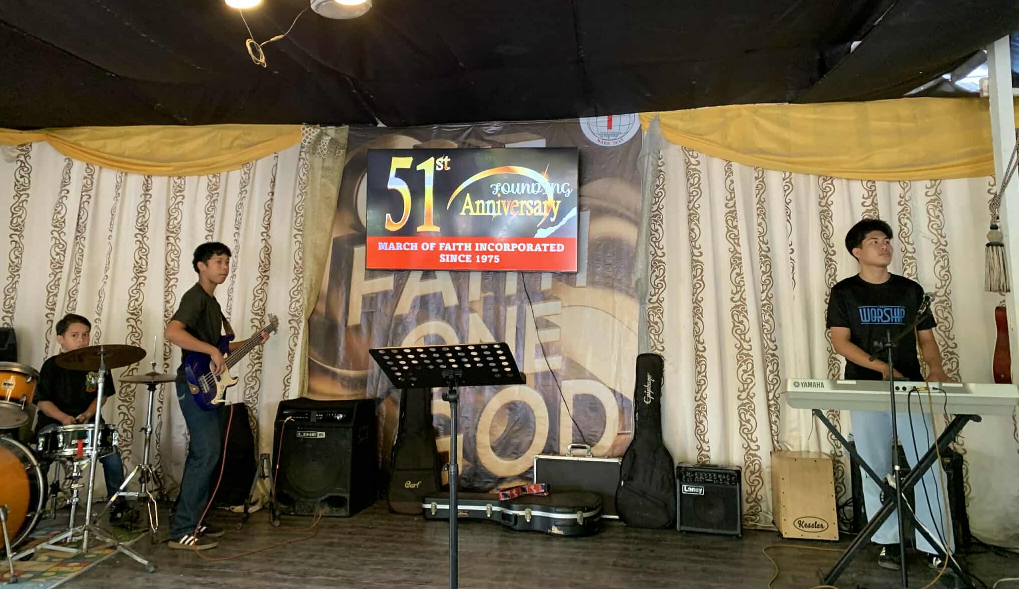 Pastor delivering the message