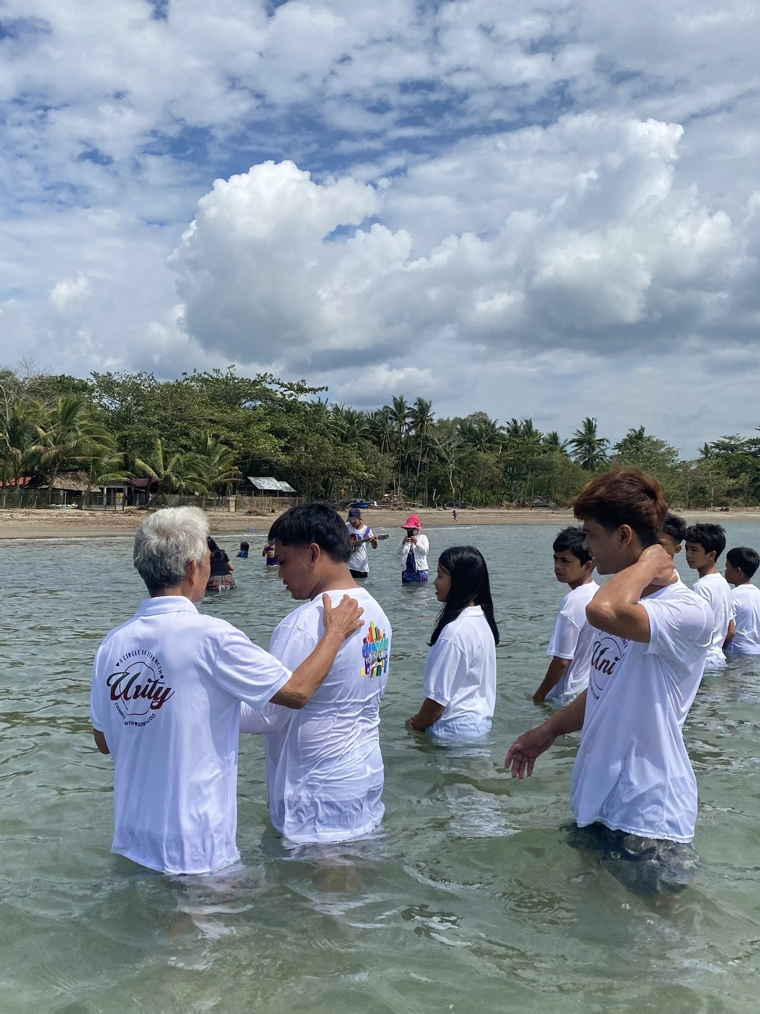 New Believers Baptized