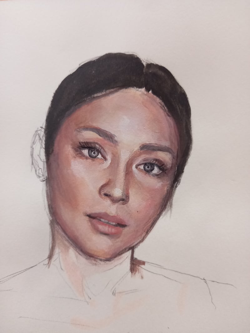 Geometric Owl Back Piece