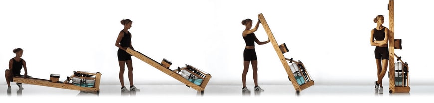 WaterRower Natural Rowing Machine Storage
