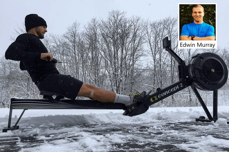 Edwin on Concept 2 Model E