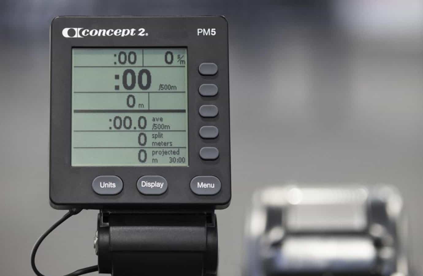 Concept2 Model D PM5 Size